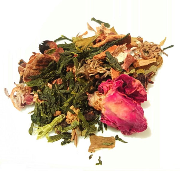 Organic Relaxing Herbal Smokable Tea Blend — Rue & Rose Botanicals